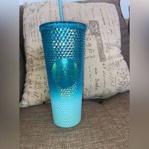Starbucks Blue studded